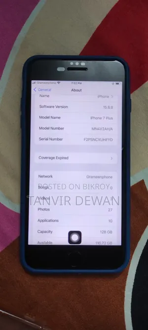 Apple iPhone 7 Plus 128 GB Black