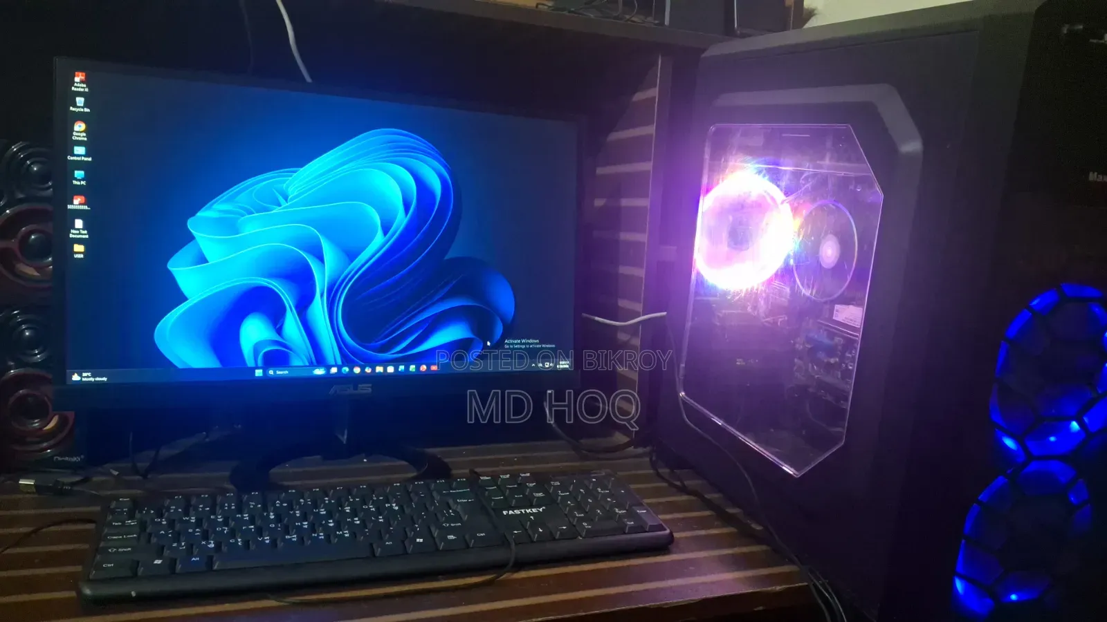 Desktop Computer 16GB AMD SSD 256GB