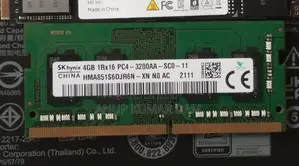 Sk Hynix 4 Gb 3200 Bus Sodimm Laptop Ram Sell (Used/Fresh)