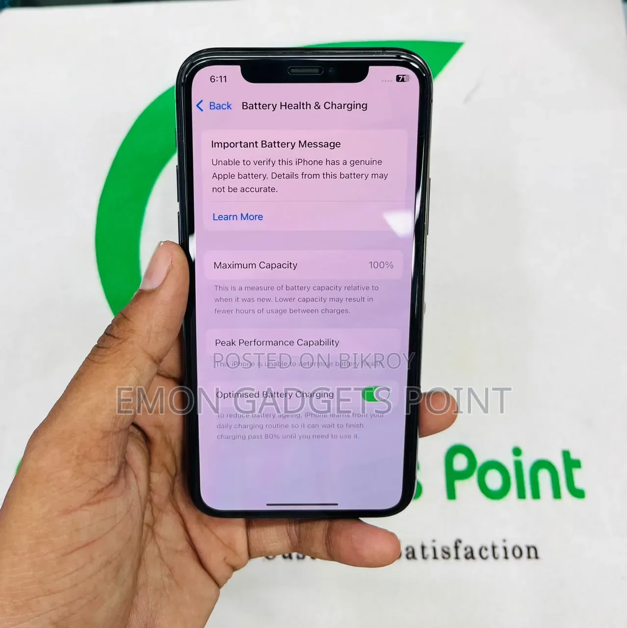 Apple iPhone 11 Pro 64 GB Black