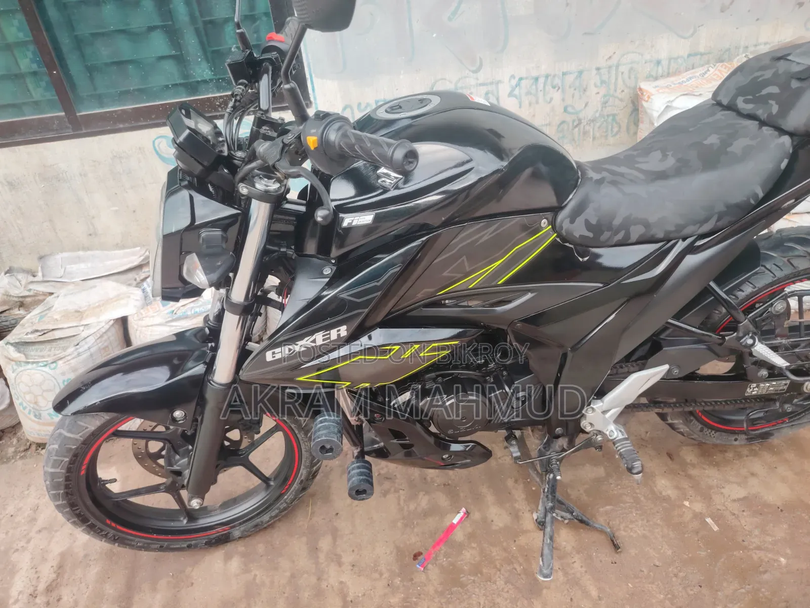 Suzuki Gixxer Fi ABS 2023 Black