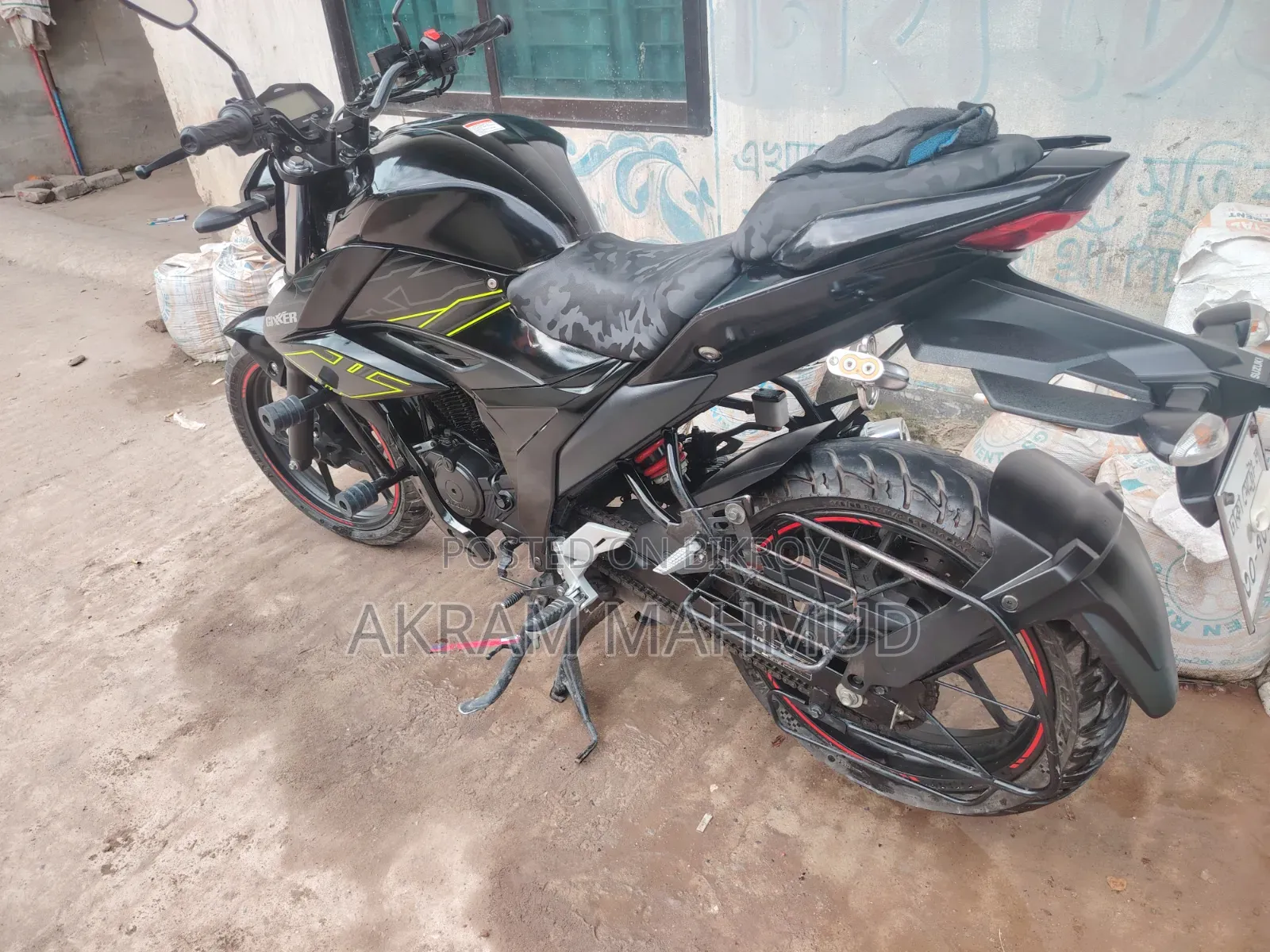Suzuki Gixxer Fi ABS 2023 Black