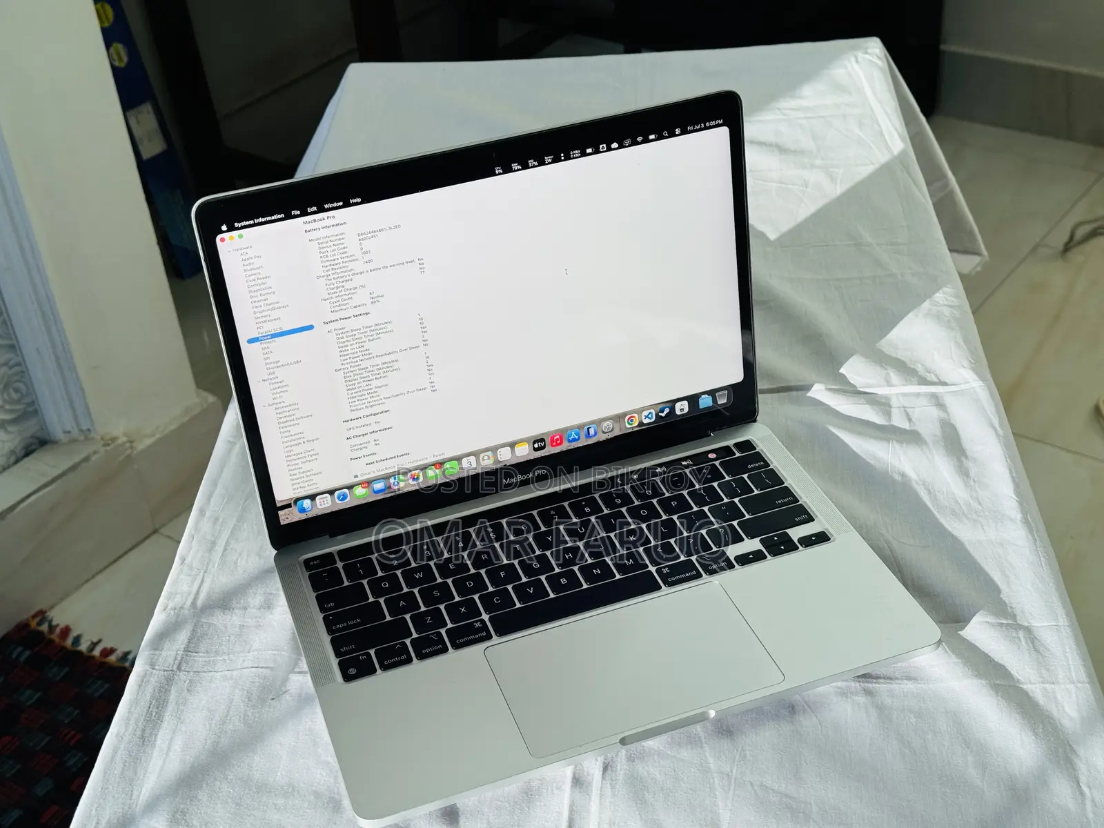 Laptop Apple MacBook Pro 2023 M2 8GB Apple M2 SSD 256GB