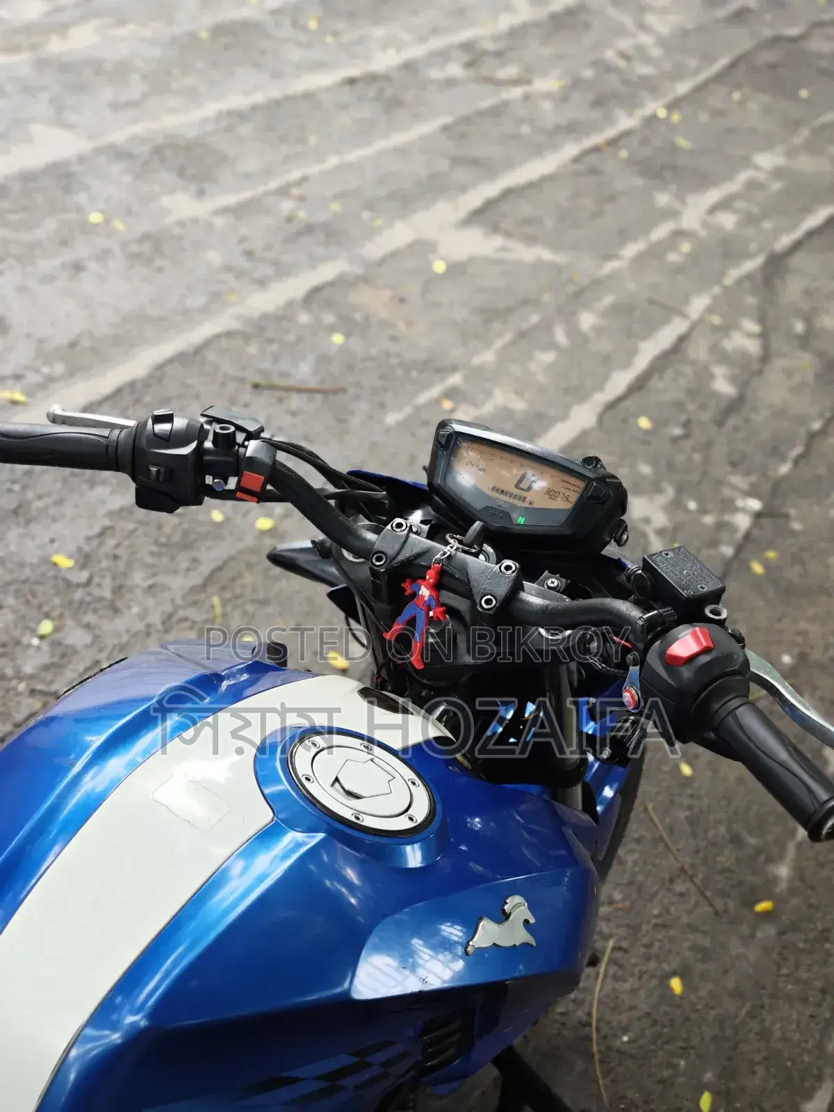 TVS Apache 160 4V 2018 Blue