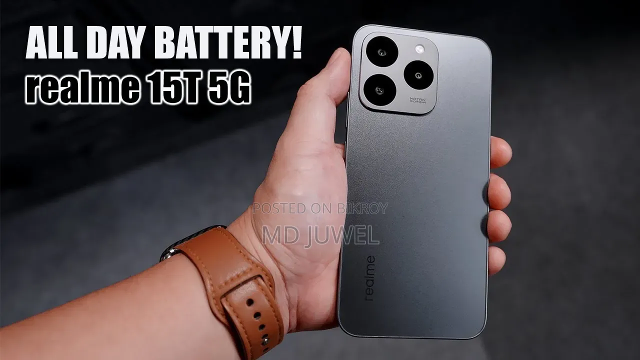 Realme 15T 256 GB Black