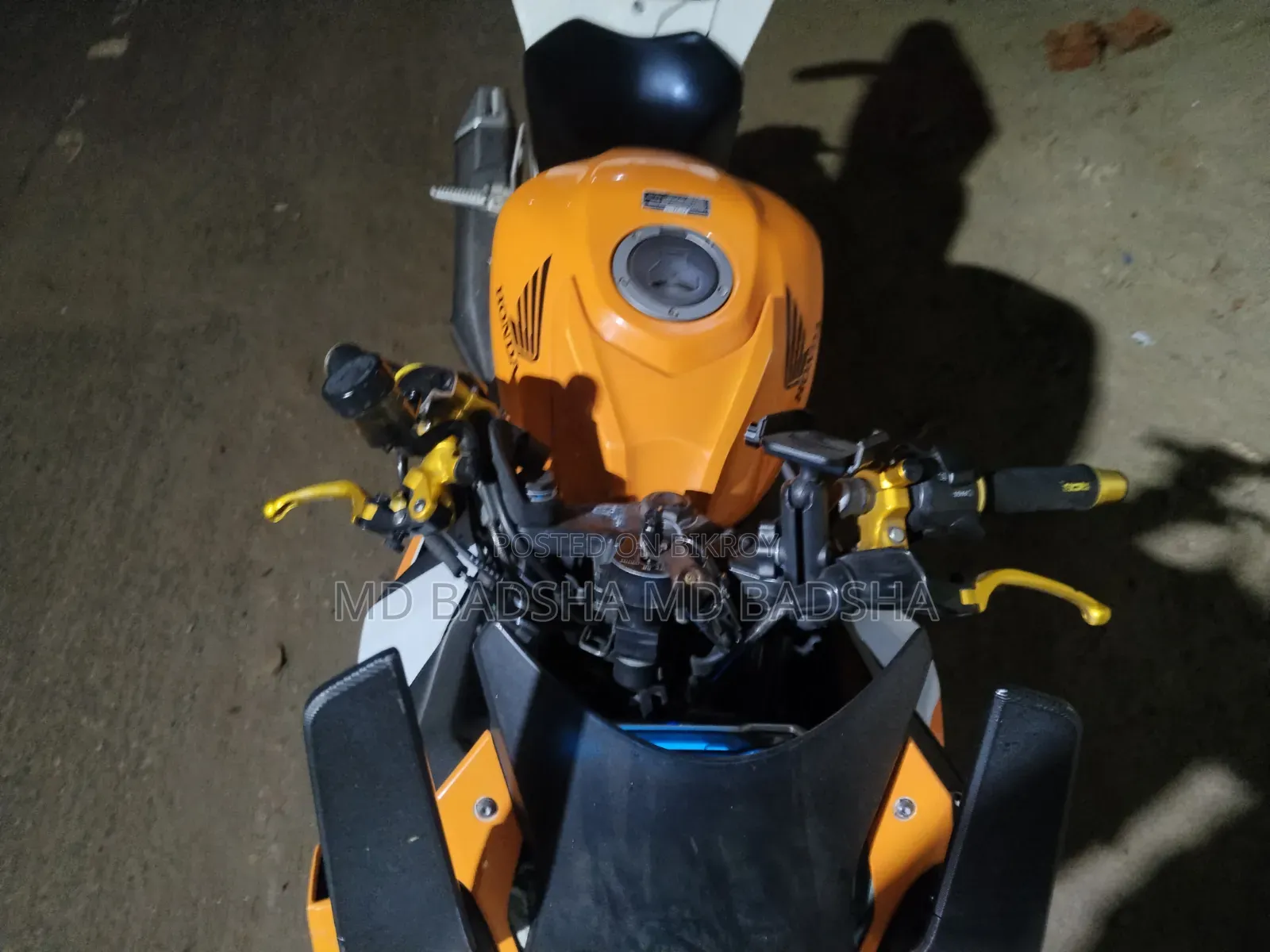 হোন্ডা সিবিআর ২০১৬ অরেঞ্জ