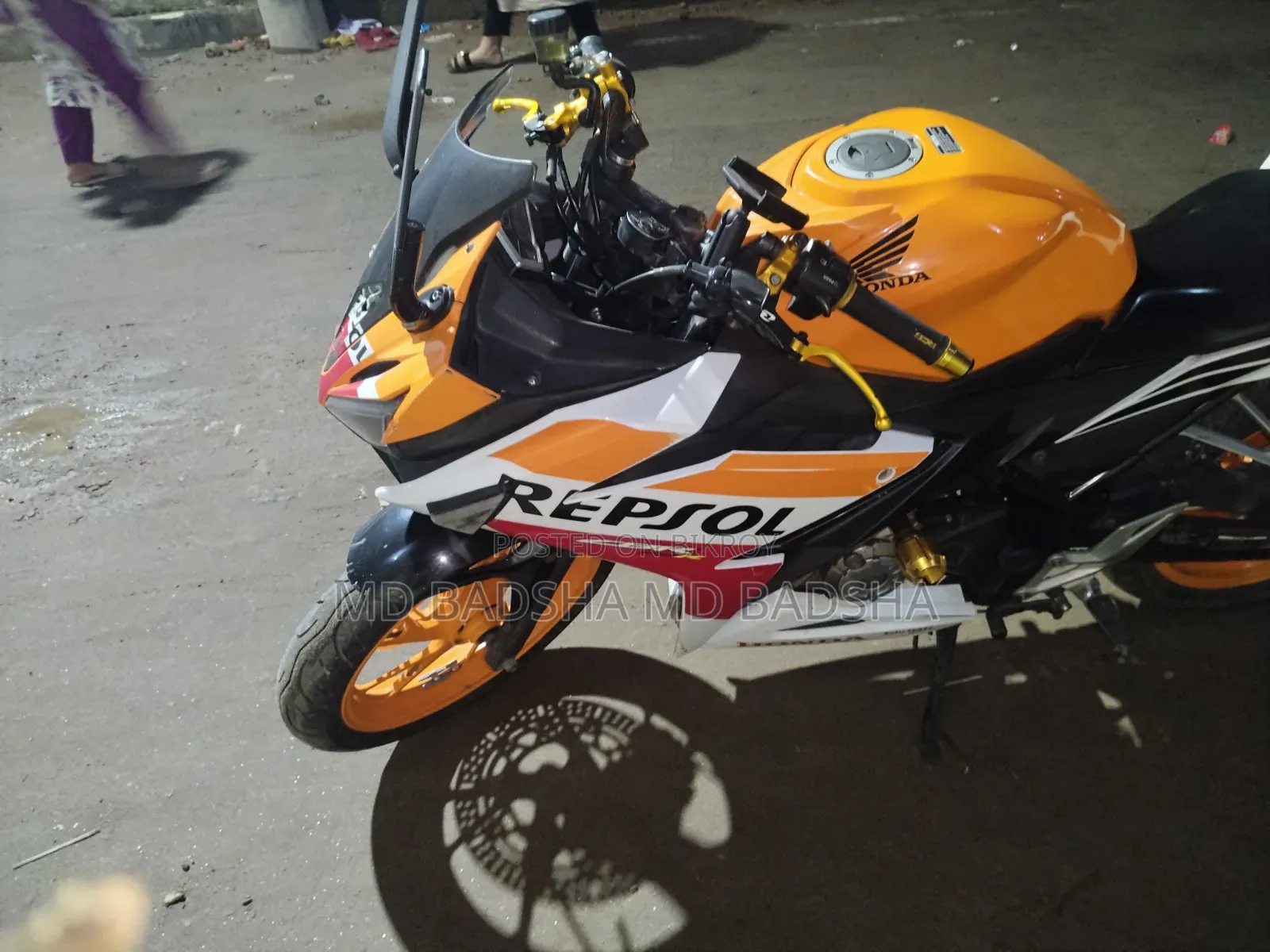 হোন্ডা সিবিআর ২০১৬ অরেঞ্জ