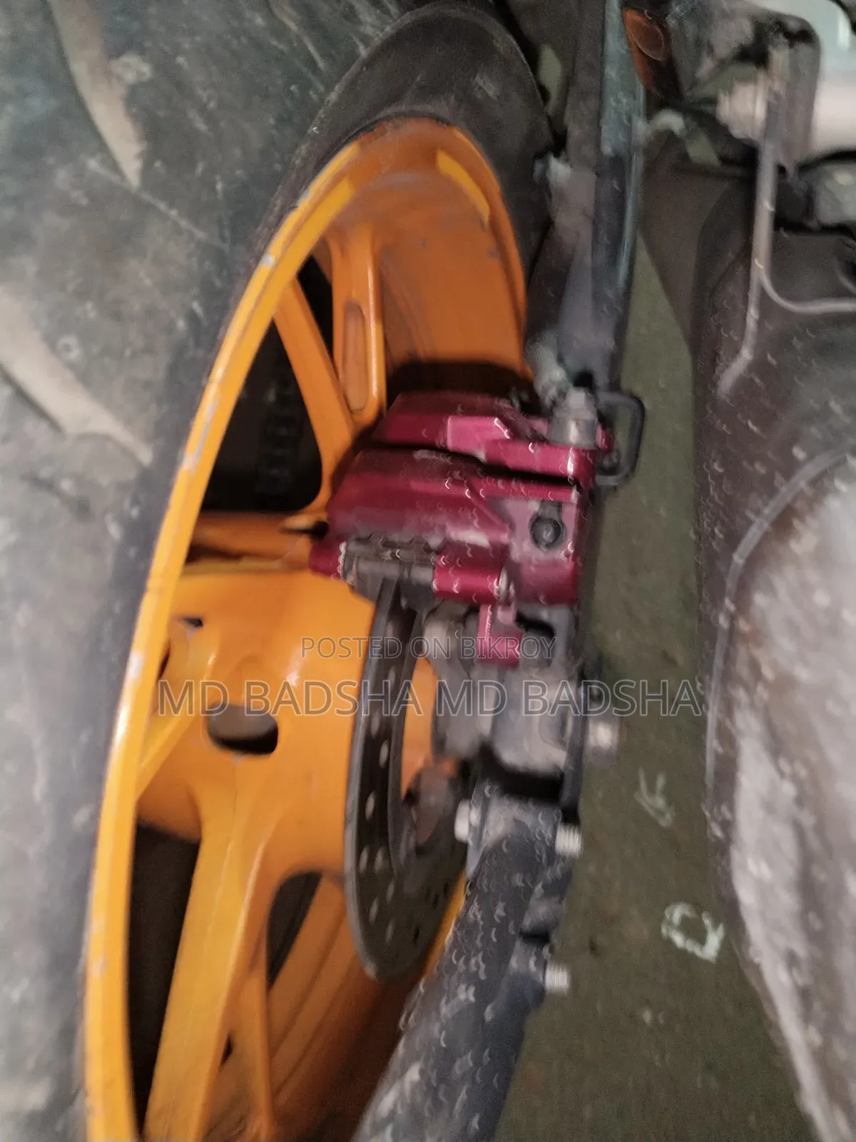 হোন্ডা সিবিআর ২০১৬ অরেঞ্জ