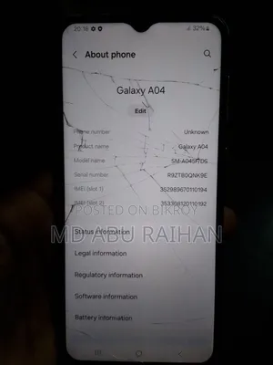 Samsung Galaxy A04 64 GB Orange