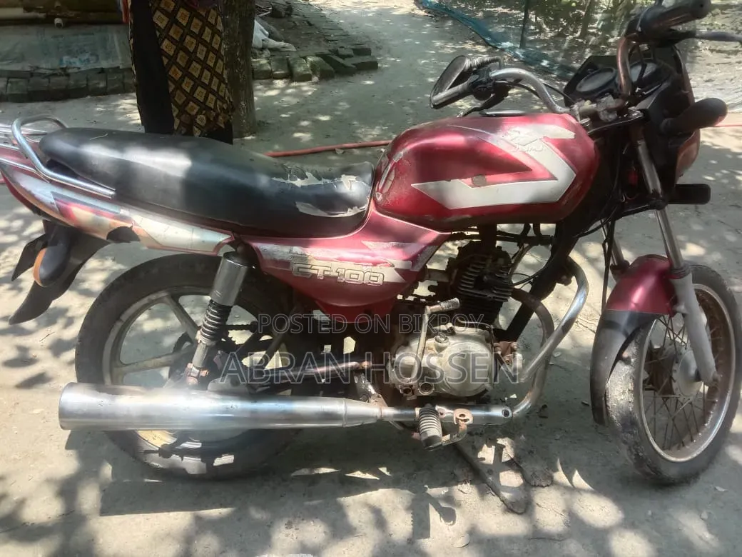 Bajaj CT 100 2007 Red