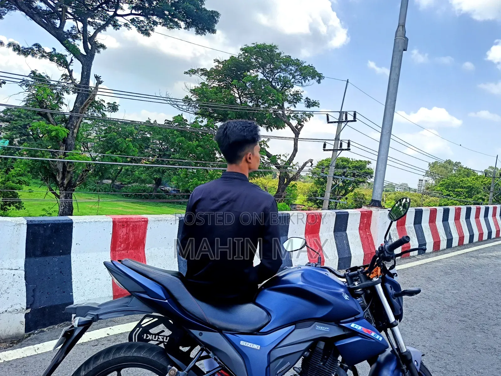 Suzuki Gixxer Monotone 2025 Blue