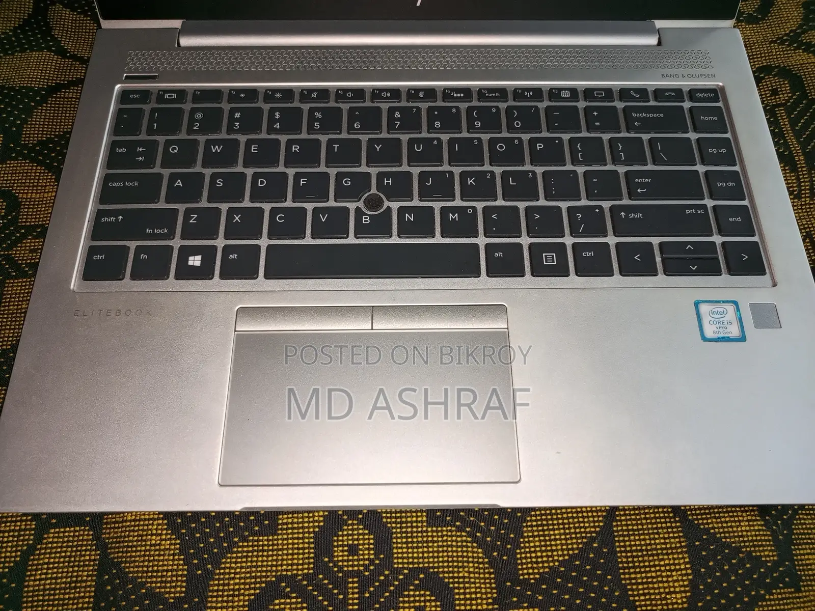 Laptop HP EliteBook 840 G6 8GB Intel Core I5 HDD+SSD 256GB