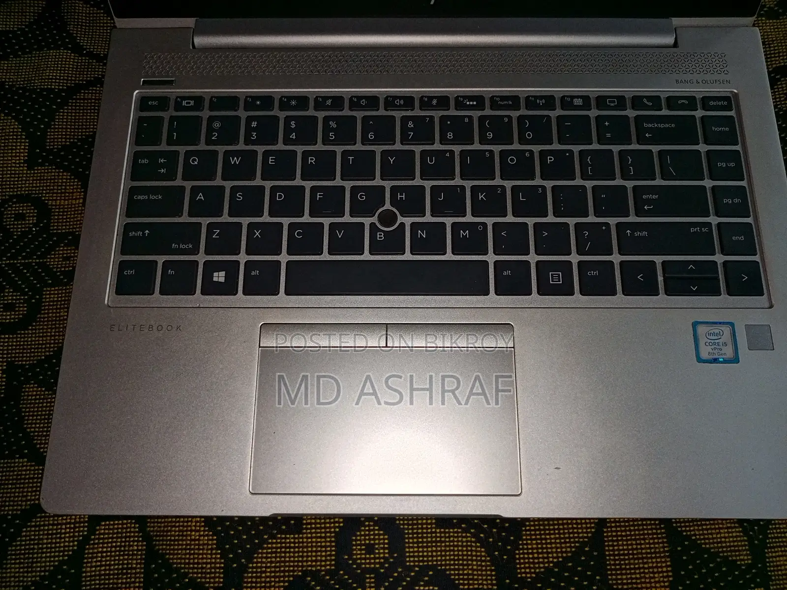 Laptop HP EliteBook 840 G6 8GB Intel Core I5 HDD+SSD 256GB