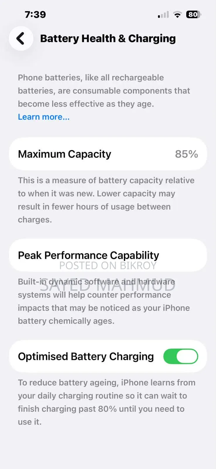 Apple iPhone 14 128 GB White
