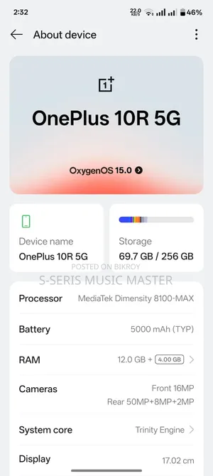 OnePlus 10R 256 GB Green