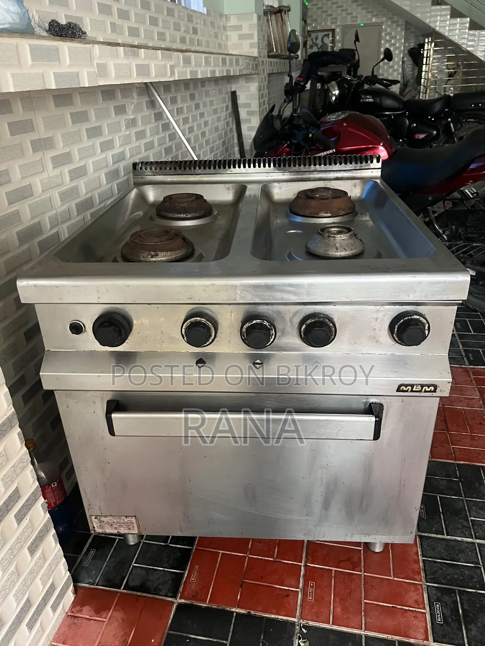 Commercial Gas Burner Stove