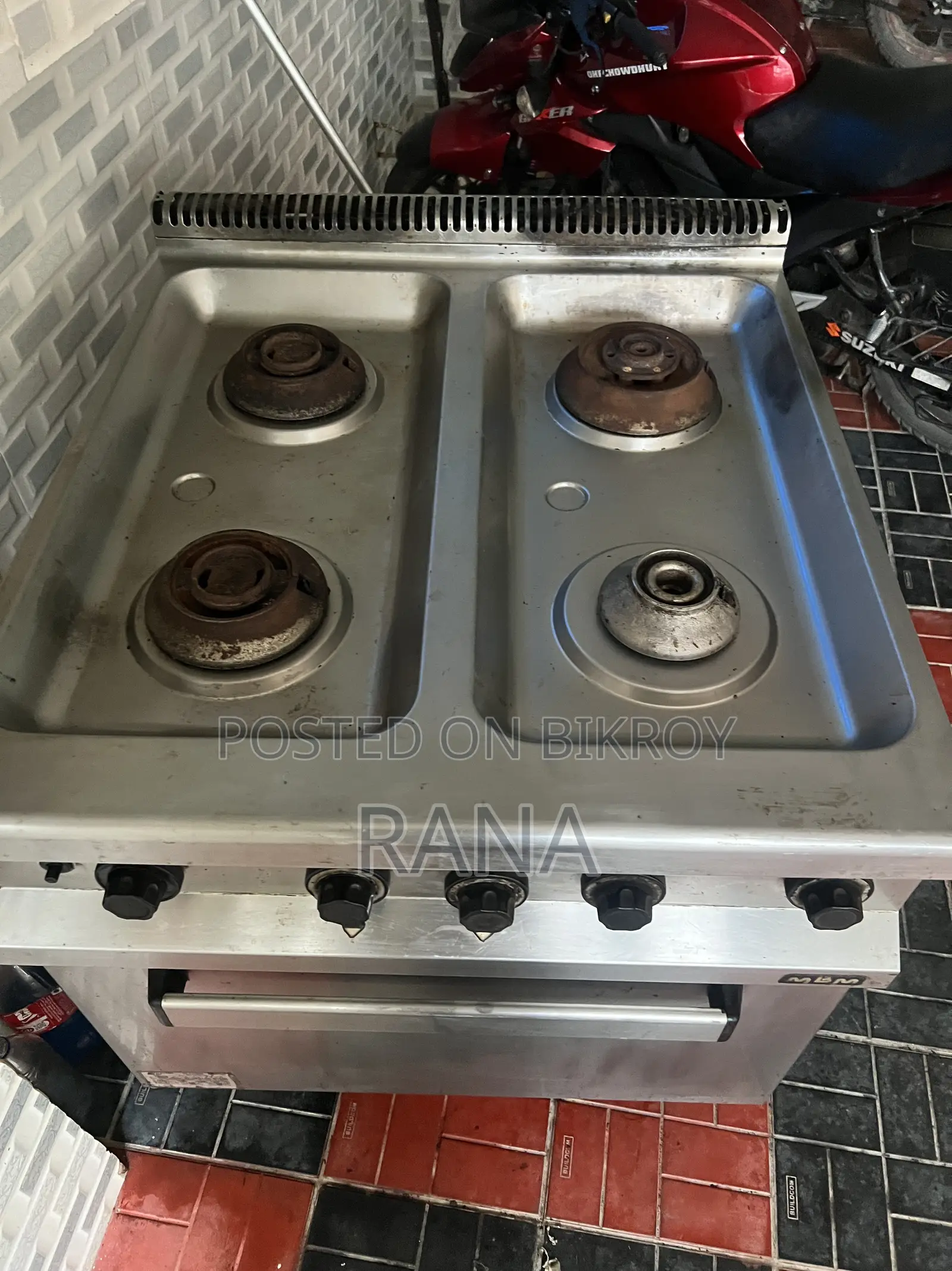 Commercial Gas Burner Stove