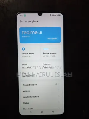 Realme 128 GB Blue