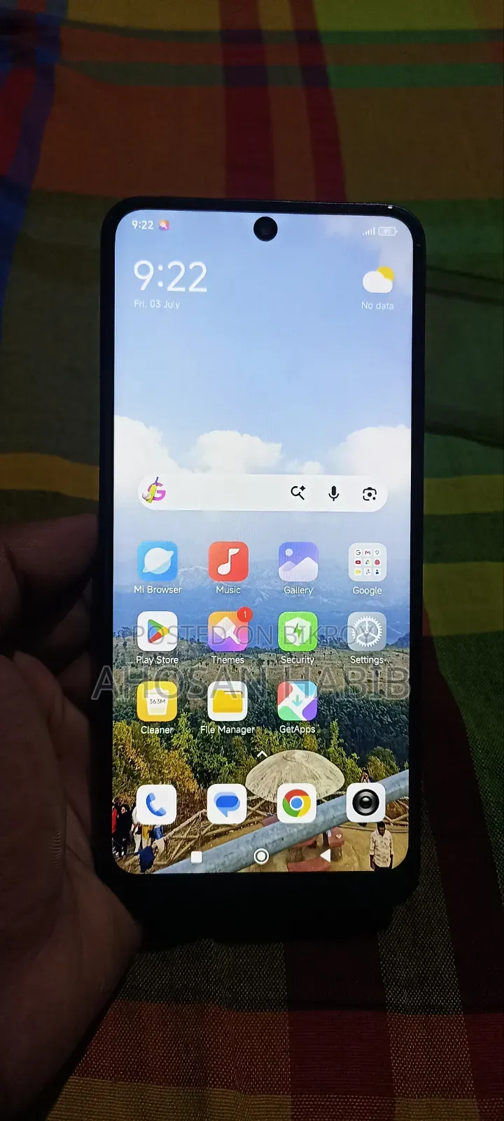 Mobile Phone 128 GB Blue
