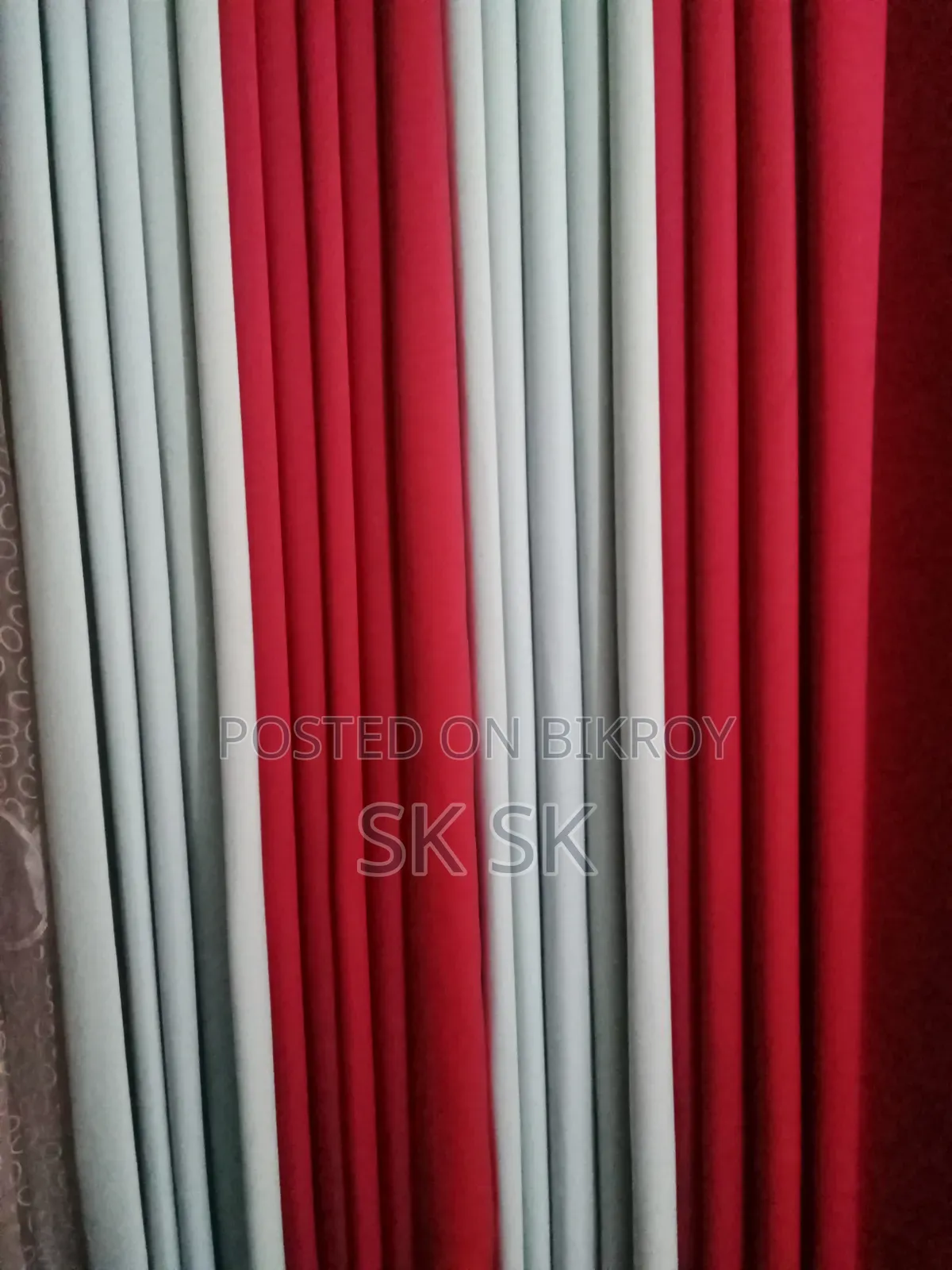 Excellent curtains for sale, 8 pieces for room/window