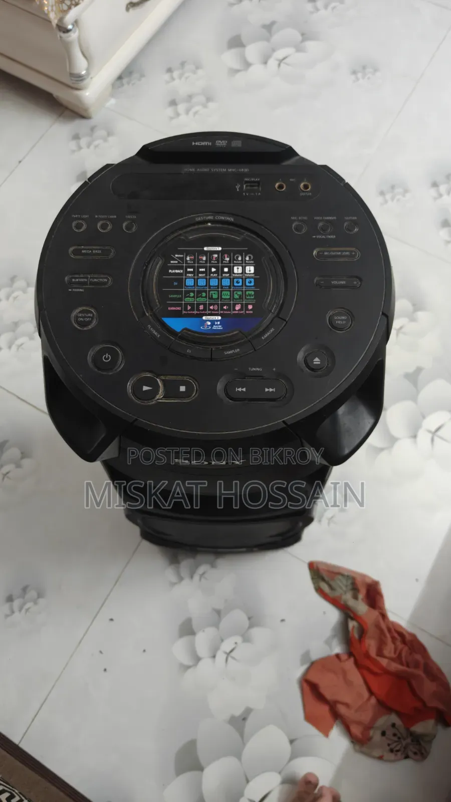 Sony Mhcv43d Full Fresh Condition With Remote