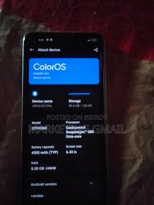 Oppo F21 Pro 128 GB White