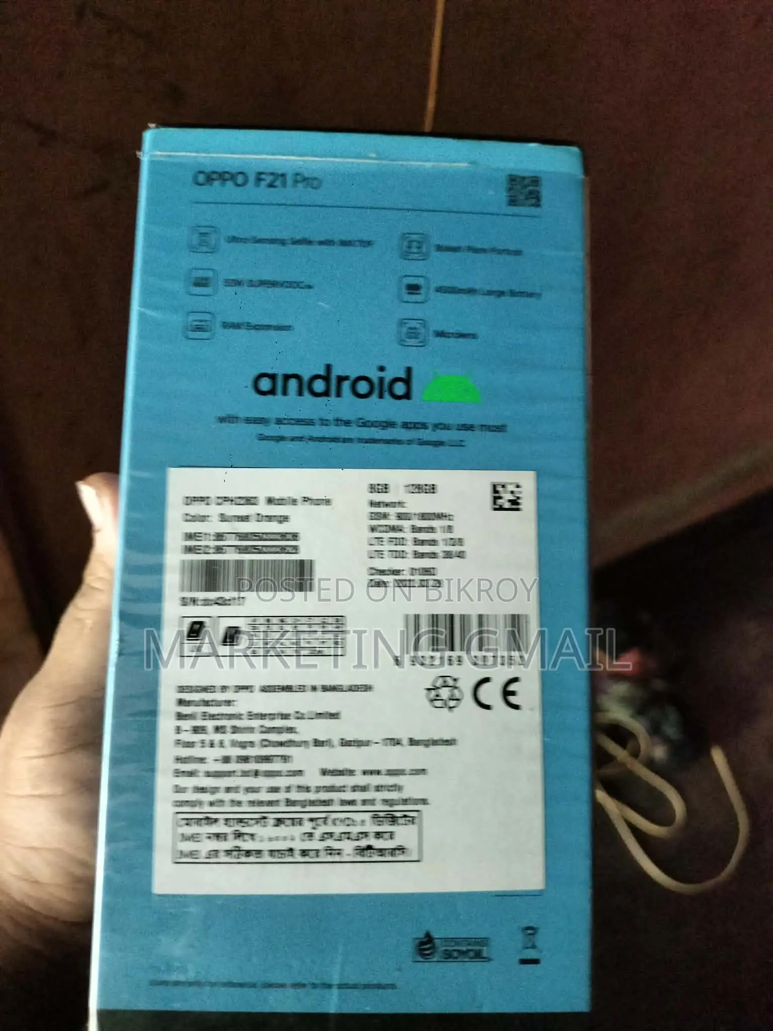 Oppo F21 Pro 128 GB White