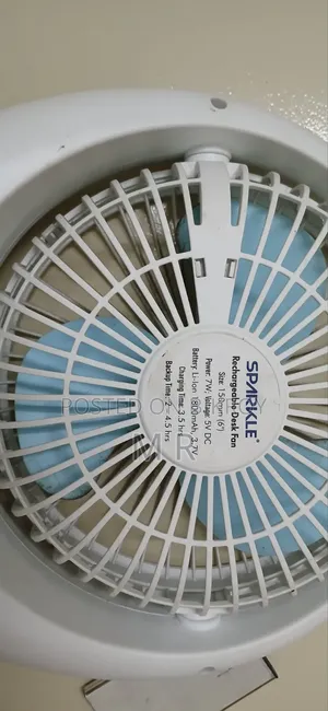 Rechargeable Fan Without Circuit