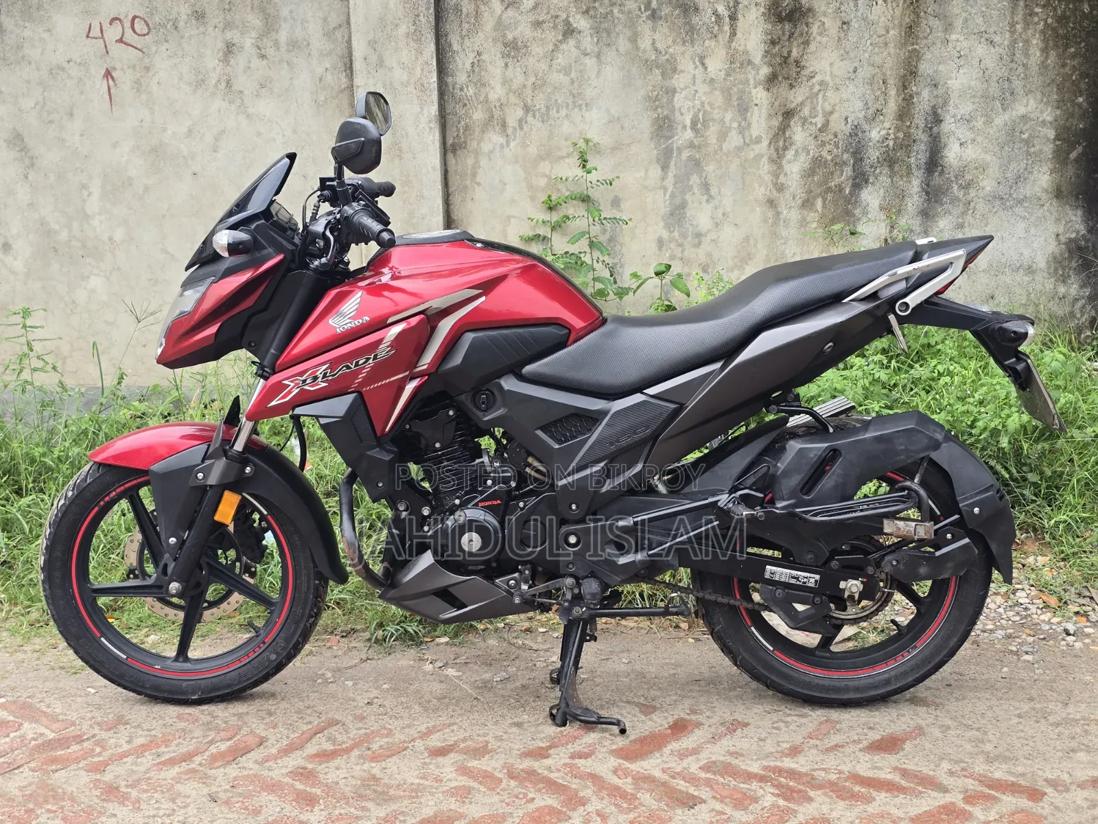 Honda X-Blade 160 2023 Red
