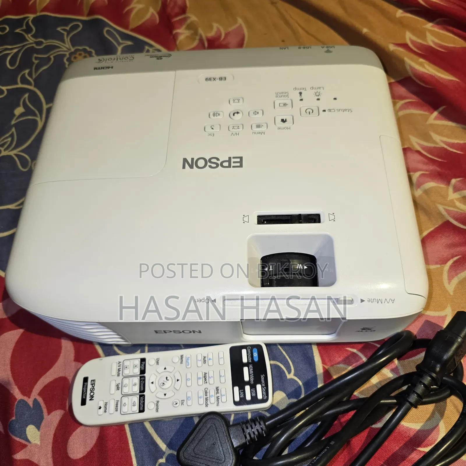 Projector Epson Eb-x39