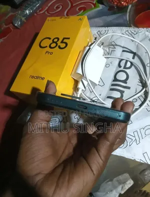New Realme C85 Pro 128 GB Black