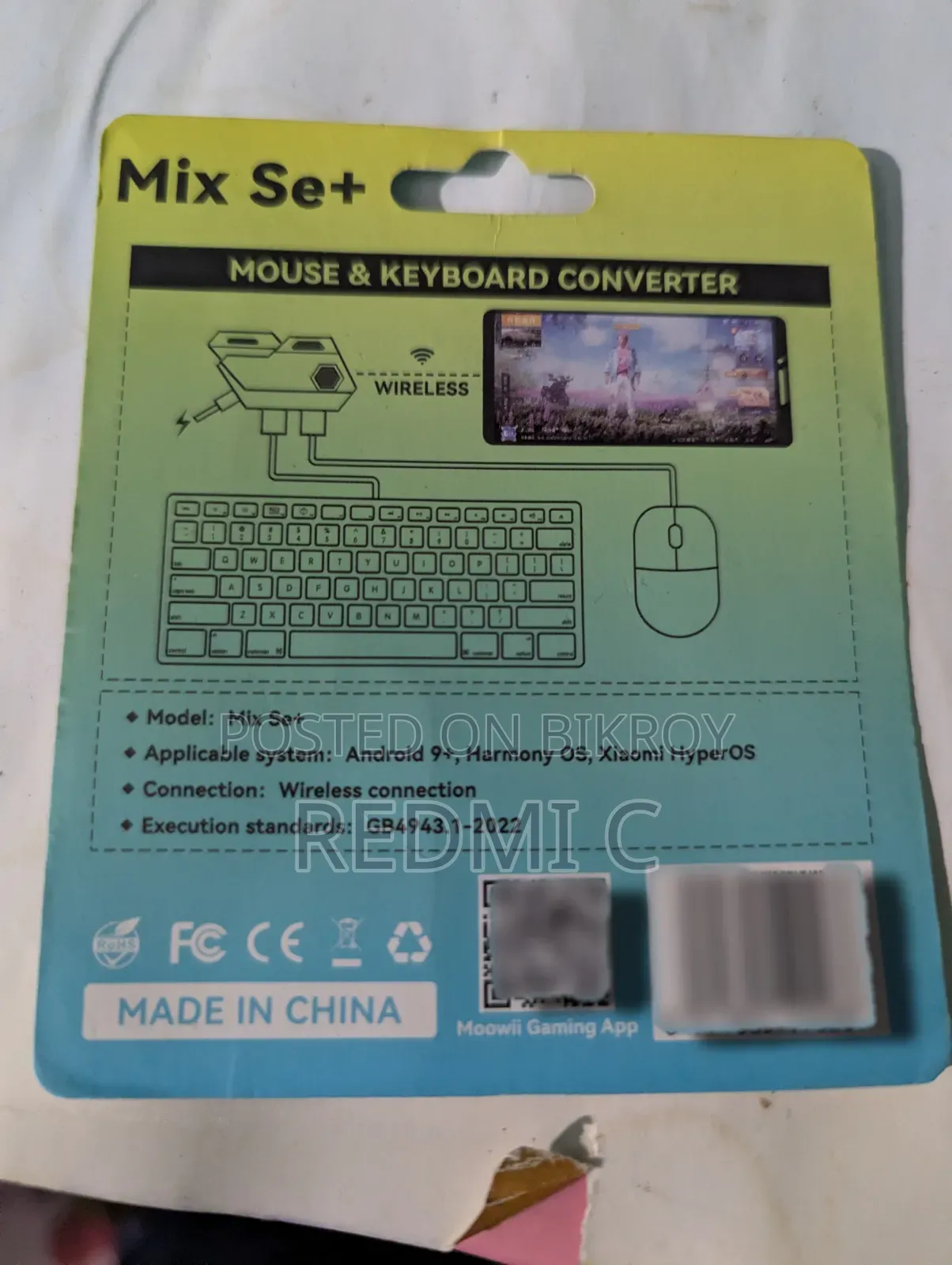 Mix Se+ Keyboard Mouse Converter Mobile.