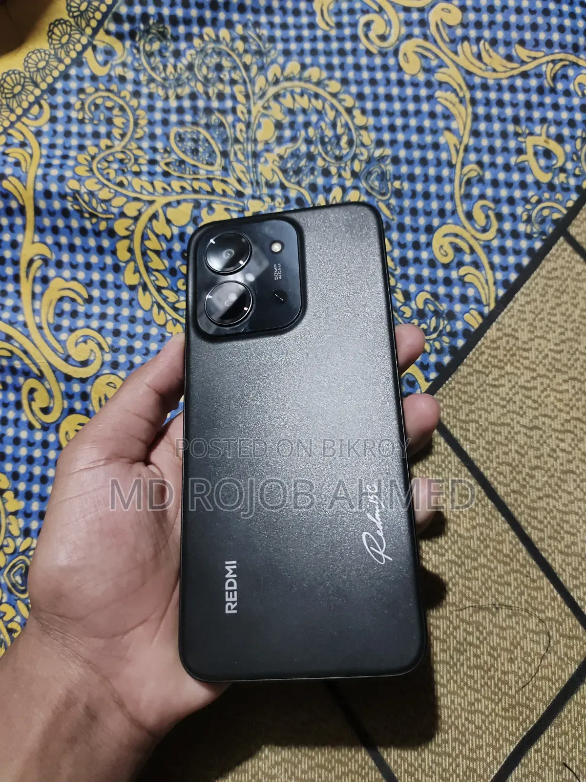 নতুন Xiaomi Redmi 15C 4G ১২৮ জিবি কালো