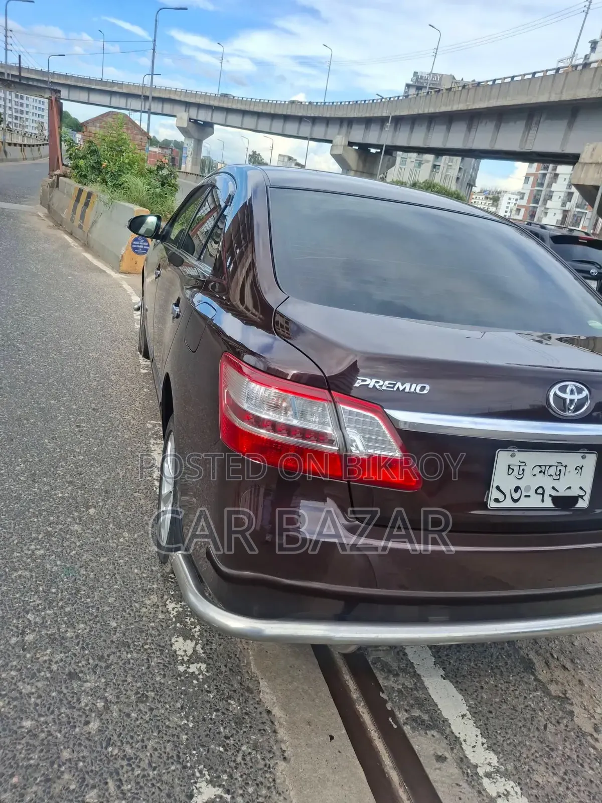 Toyota Premio 2015 Maroon