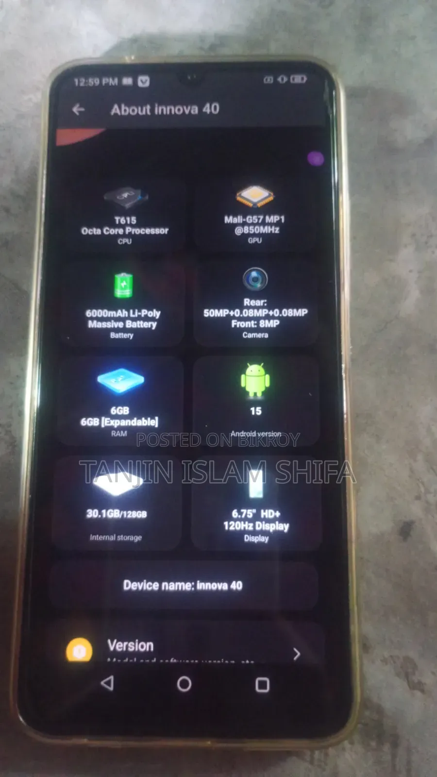 Symphony INOVA 16 GB Black