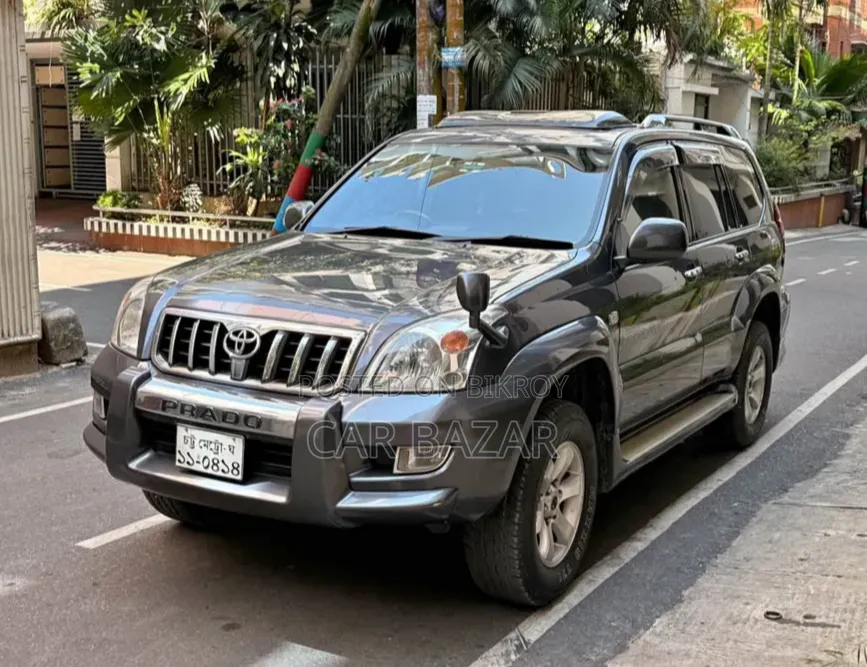 টয়োটা ল্যান্ড ক্রুজার প্রাডো ২০০৩ ধূসর