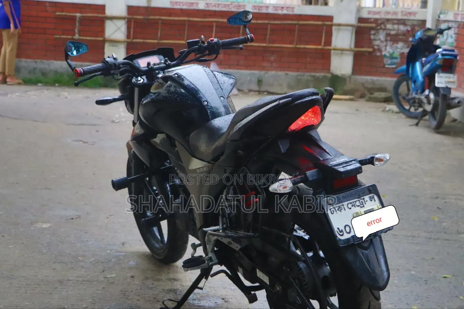 Suzuki Gixxer Monotone 2022 Black