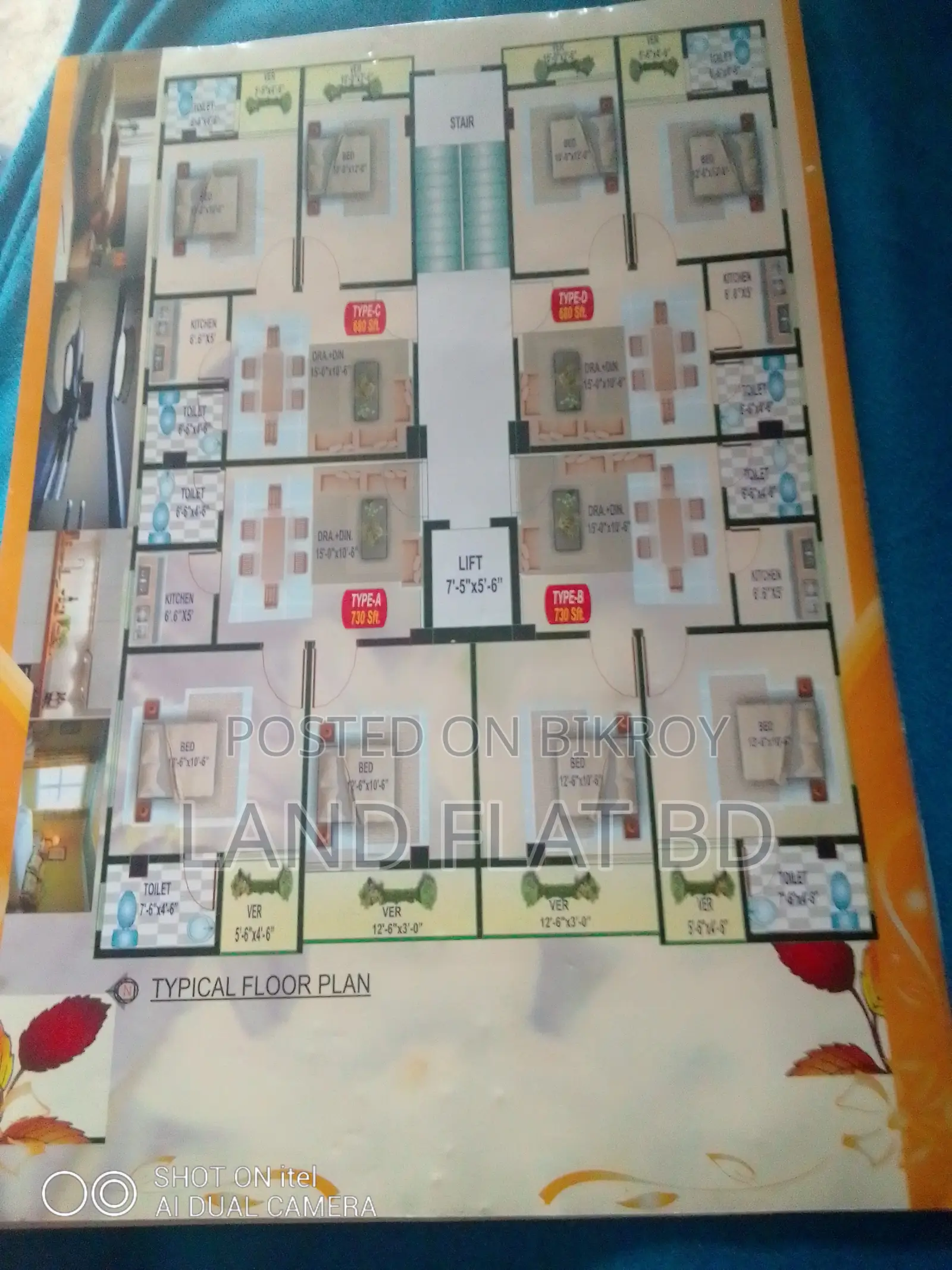 2-bedroom Apartment in Bagdad Rose Cottages, Mohammadpur for Sale