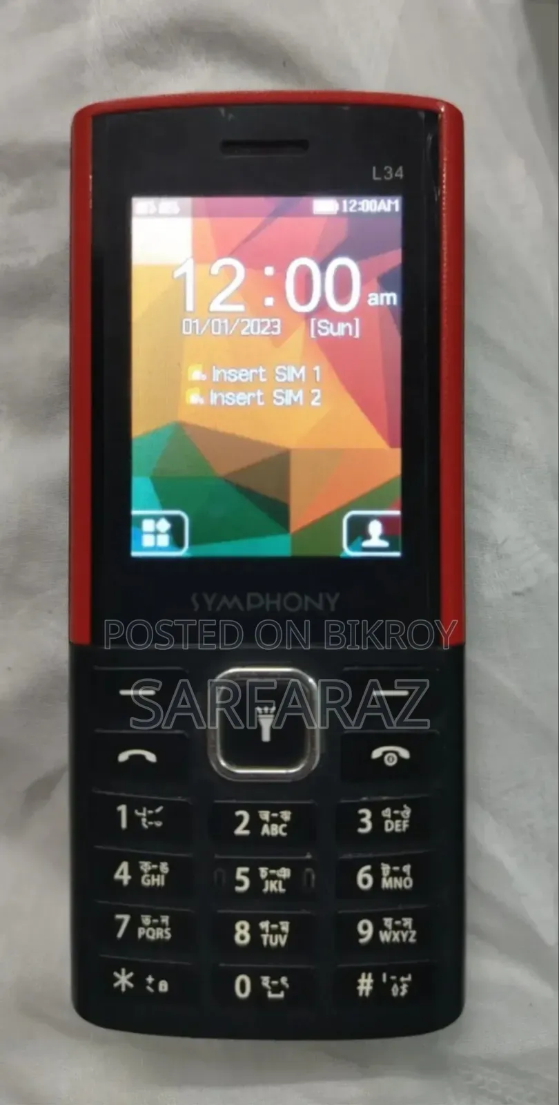 Symphony L34 Black