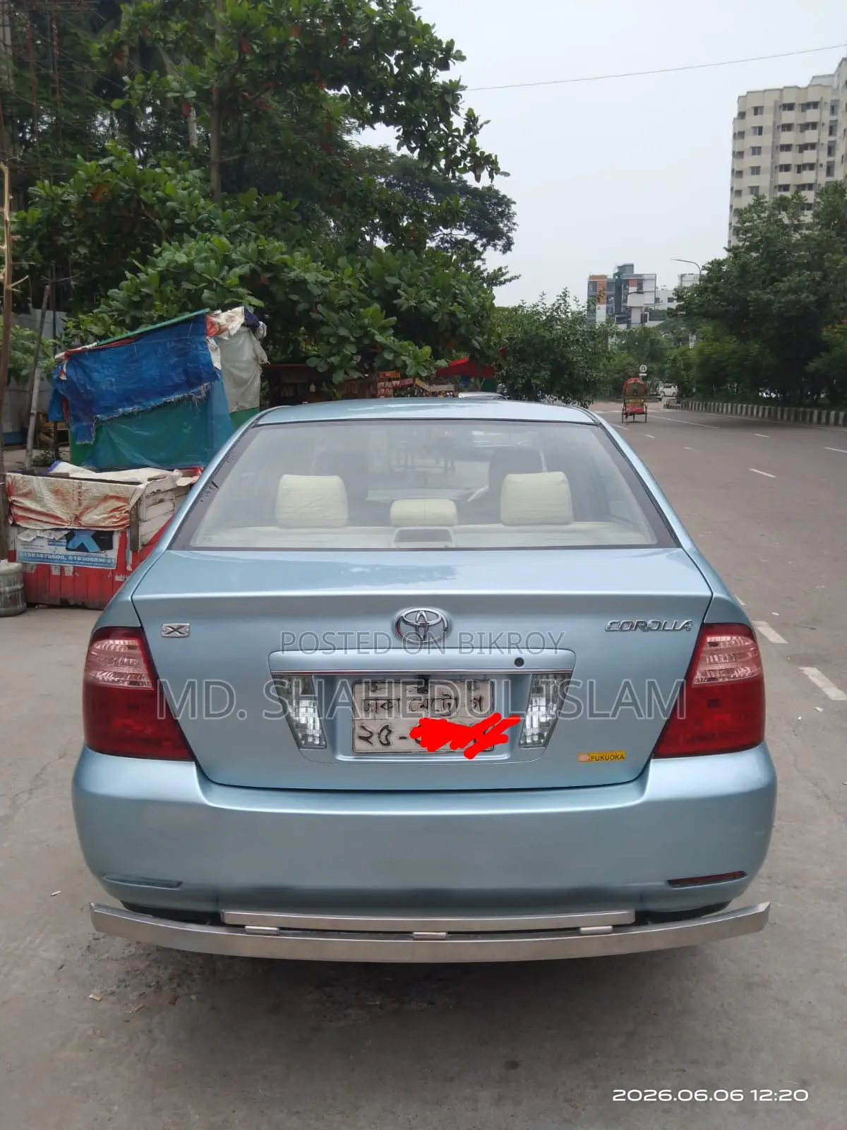 টয়োটা করোলা ২০০৬ নীল