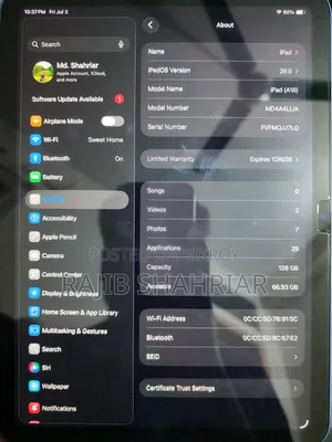 Apple iPad (2025) 128 GB Blue