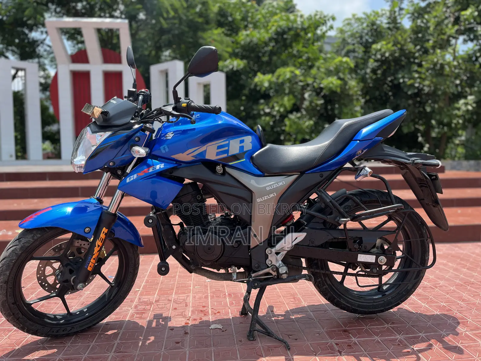 Suzuki Gixxer Monotone 2023 Blue