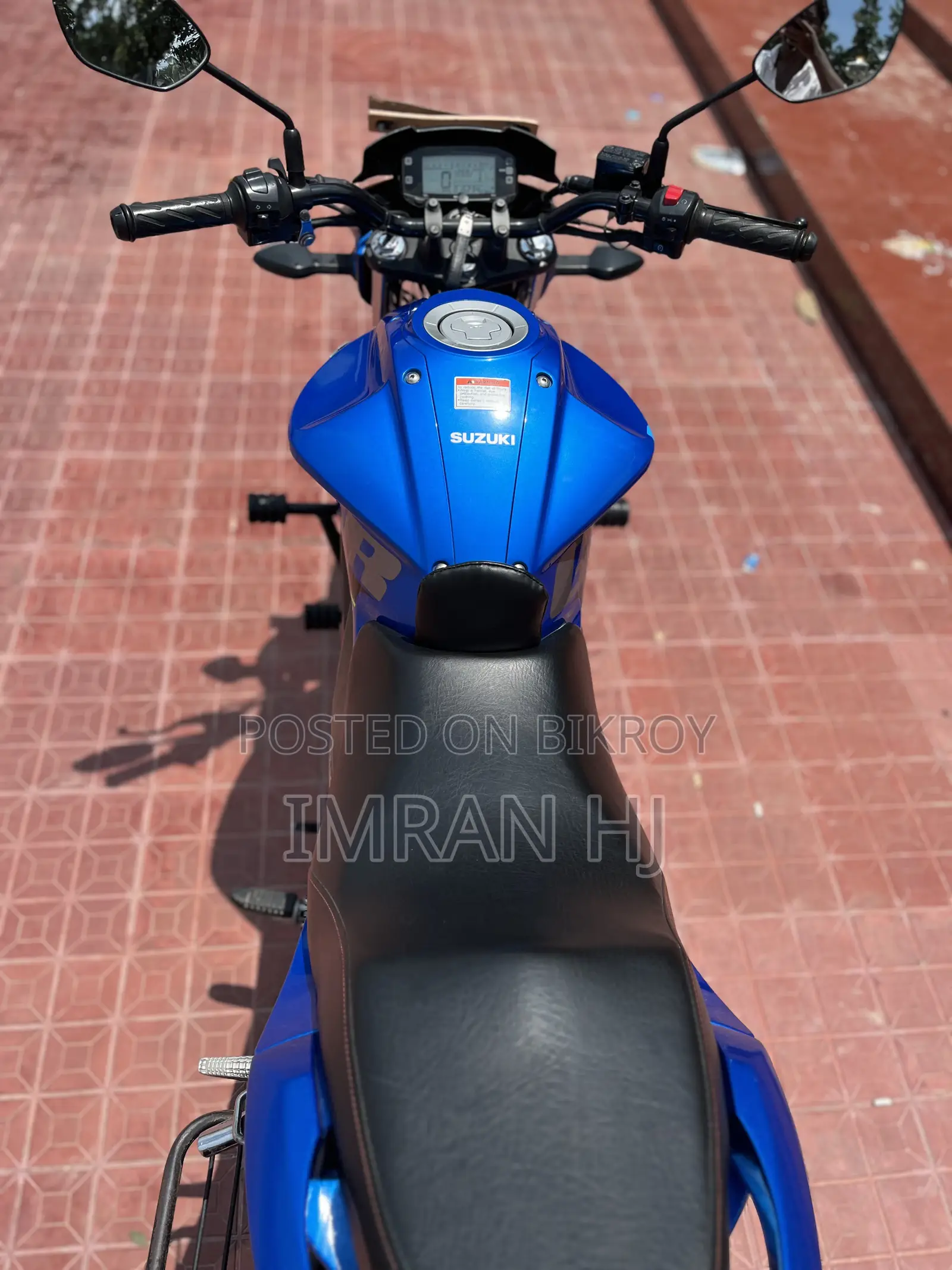 Suzuki Gixxer Monotone 2023 Blue
