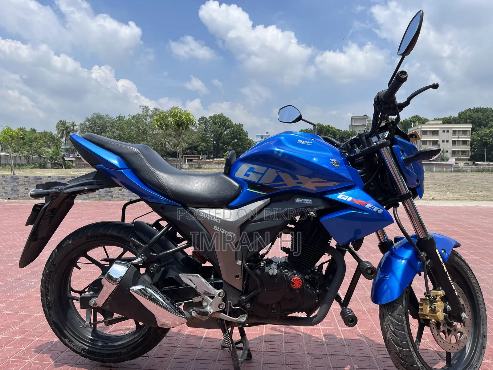 Suzuki Gixxer Monotone 2023 Blue