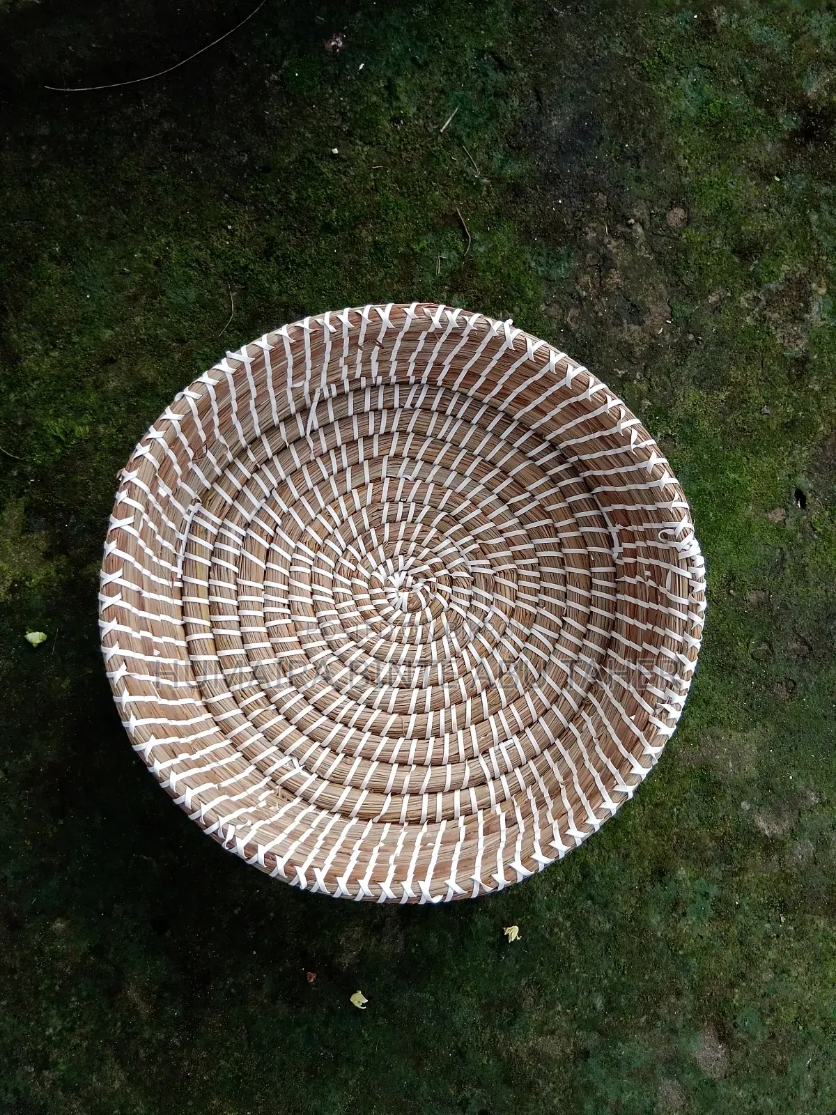Attractive Design Hogla Leaf/Wicker Basket (2 Piece Set)