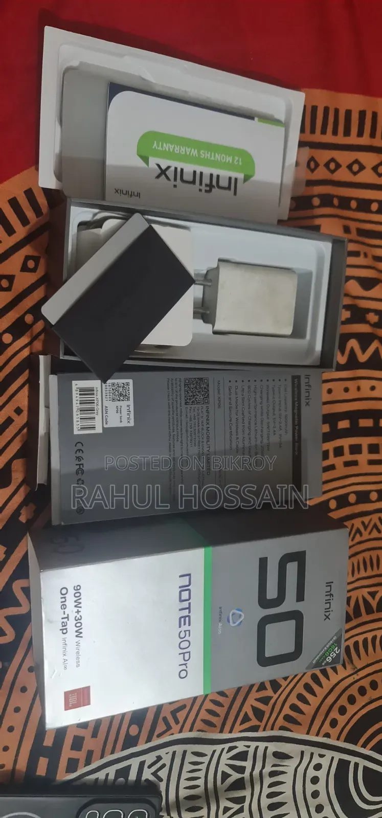 Infinix Note 50 Pro 256 GB Gray