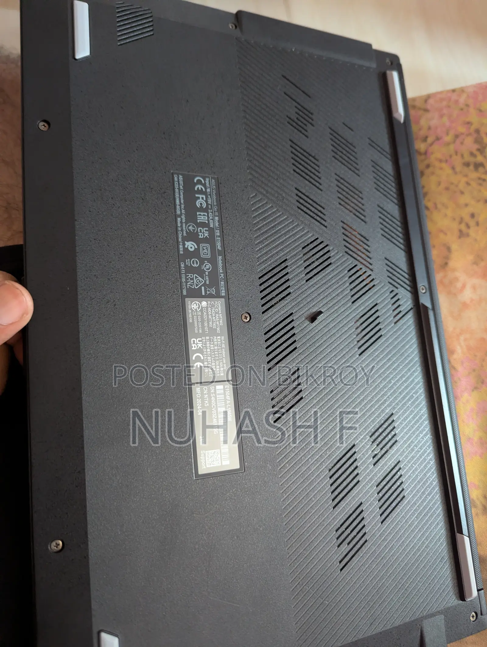 Laptop Asus Vivobook Pro 15 OLED 16GB AMD Ryzen 5 SSD 512GB
