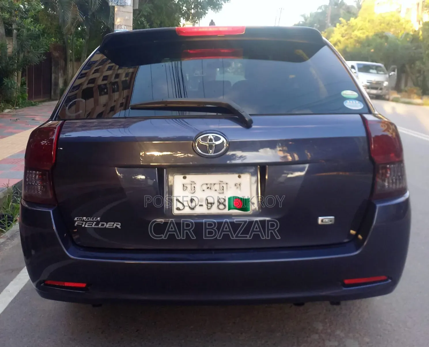 Toyota Corolla Fielder 2014 Purple
