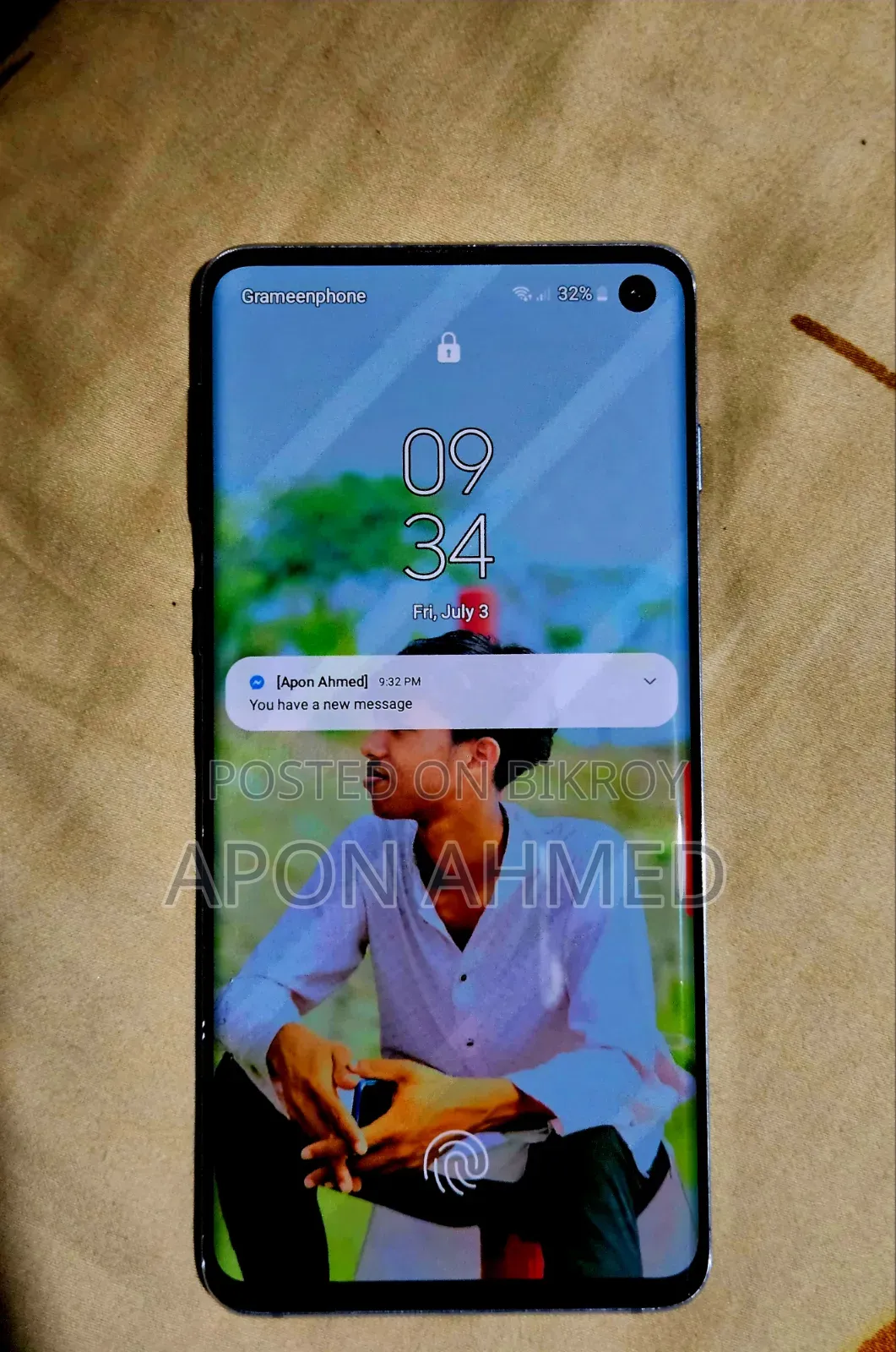 Samsung Galaxy S10 128 GB Blue