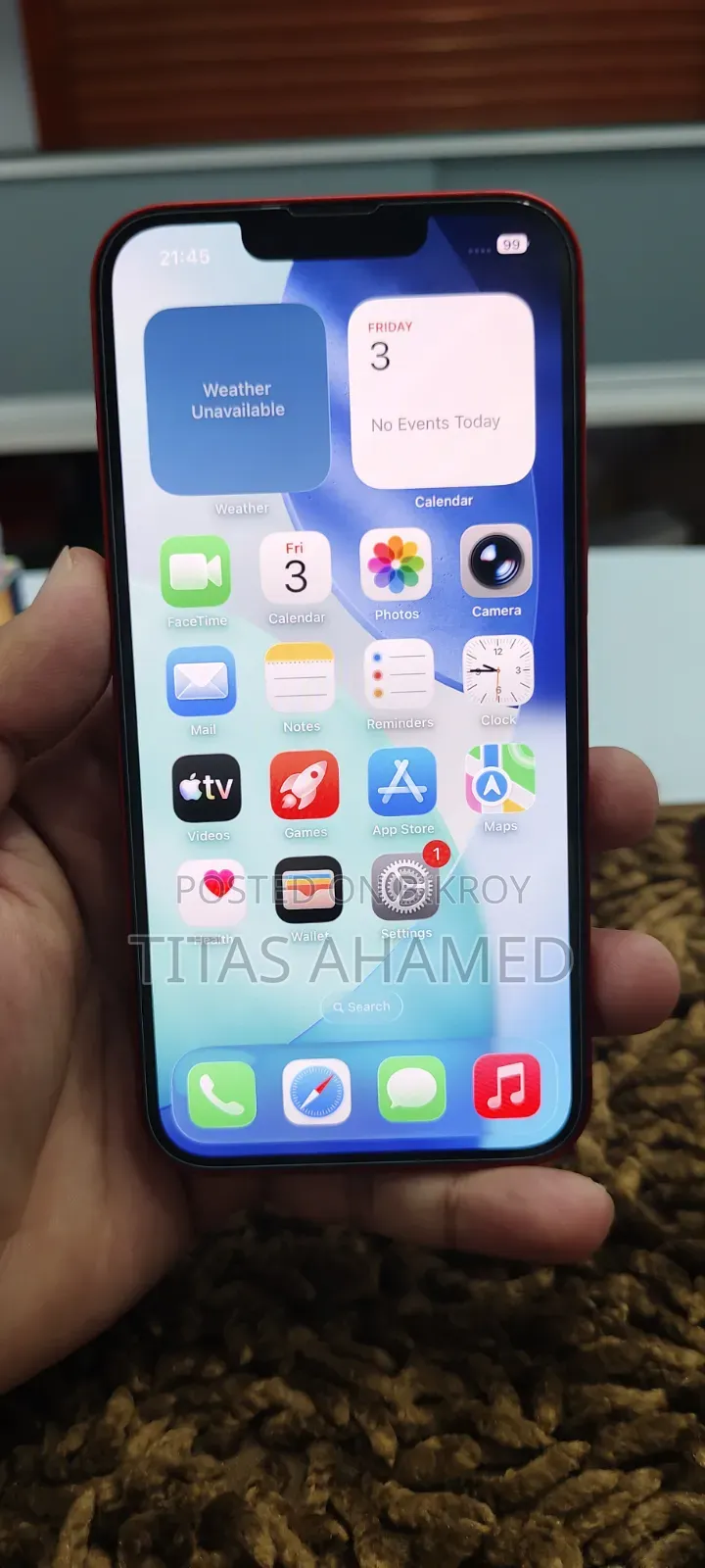 Apple iPhone 13 128 GB Red